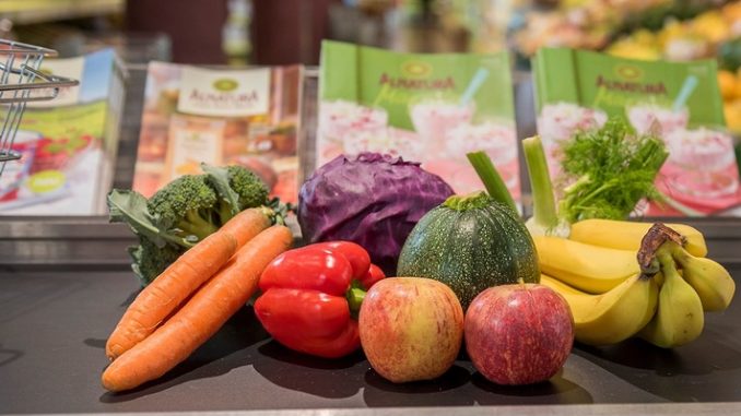 Alnatura gibt der Plastiktüte einen Korb