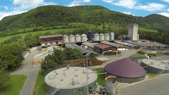 Biogas Forschungsbiogasanlage der Universität Hohenheim "Unterer Lindenhof" Eningen