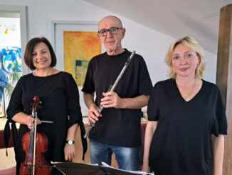 Das Trio UA musiziert Stücke von ukrainischen Komponisten. Foto: Veranstalter