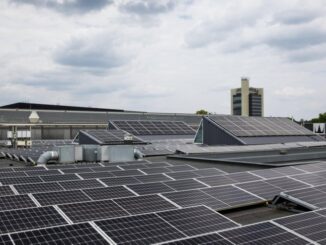 PV Anlage auf einem Gebäude der Universität Twente. Quelle: Uni Twente